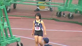 第43回ジュニアオリンピック ABC女子共通　円盤投