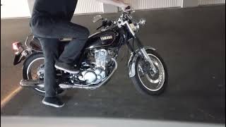 Cold start Yamaha sr400