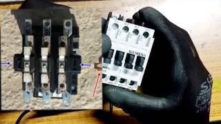 contactors working principle with demo