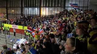 1.2.2014 - Dukla Jihlava - ČEZ Motor České Budějovice (2:3) děkovačka