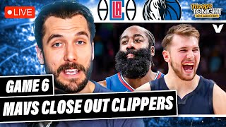 Clippers-Mavericks Reaction: Luka Doncic & Dallas KNOCK OUT LA, will face Thunder | Hoops Tonight