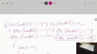 Java program to count the total number of punctuation character exists in a string | placement drive