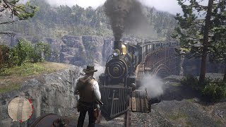 RDR2 - Here's How Players with High Honor Rob Trains
