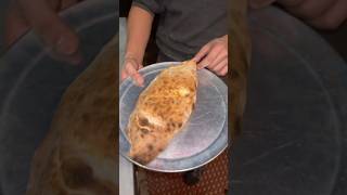 BAKED CALZONE BRICK OVEN!!?!?!?!? #calzone #pizza #italiancuisine