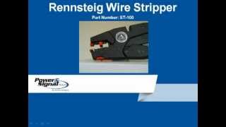 Rennsteig Wire Stripper Instructions