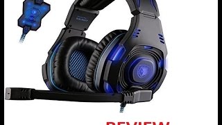 SADES SA-907 7.1 USB Wired Surround Sound Gaming Headset Review