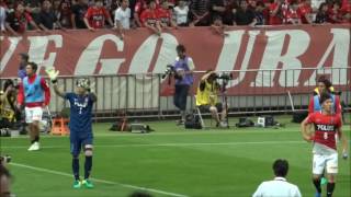 試合終了～選手挨拶　浦和レッズvs鹿島アントラーズ　1st第10節2016 Asia champions league western Sydney wanderers vs Ka