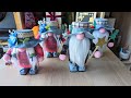 DIY Gnomes from kid sock. How to make hats from paper and jeans making shoes from cork  งานฝีมือ