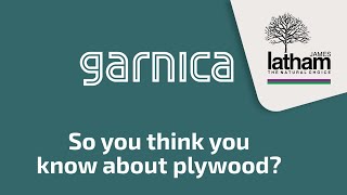 The Garnica plywood range - exclusive from James Latham