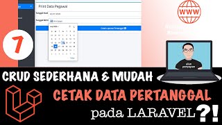 CRUD | Membuat Cetak Laporan Pertanggal PDF di Laravel