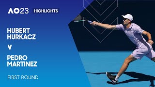 Hubert Hurkacz v Pedro Martinez Highlights | Australian Open 2023 First Round