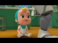 arpo the robot nannybot vs arpo battle of the bots funny cartoons for kids arpo and daniel