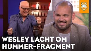 Wesley Sneijder kan wel lachen om Hummer-fragment | DE ORANJEZOMER