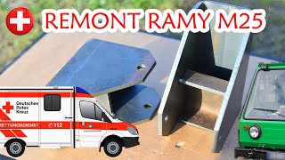 Rescueing of damage chassis M25 multicar + new handles REMONT