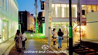 4K Harajuku Takeshita Street to Urahara and Omotesando 2023 Tokyo Japan