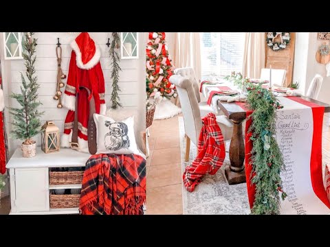 CHRISTMAS HOME TOUR🎄 FARMHOUSE CHRISTMAS #christmas #farmhousechristmas ...