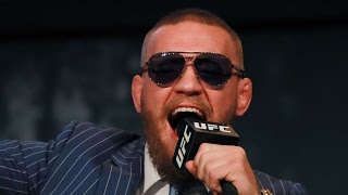 Conor McGregor Vs Eddie Alvarez UFC 205 In MSG Press Conference