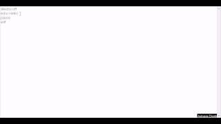 [1] How to Program in Batch - Hello World!