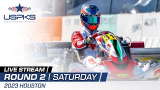 2023 US Pro Kart Series | Round 2 - Saturday | Houston, TX