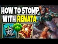 How a Challenger Renata Carries games - League of Legends - Renata commentary