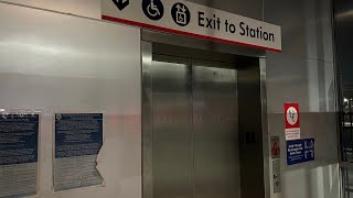 MEI Amtrak Elevator At The Hartford Train Station In Downtown Hartford Connecticut: (01/10/2022)