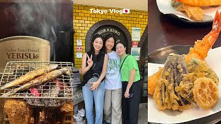 도쿄 브이로그 | 츠키지시장 제 점수는요.... 🍴 |로컬 맛집 탐방 | 스모 마을  🍱🍙🍜🍢🍣🍤🍥🍡🥟🥡