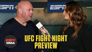 Dana White previews Felder vs. RDA, talks McGregor-Poirier II status | UFC Live