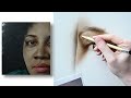 how to paint a portrait airbrush portrait painting part 1