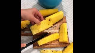 How to cut a Pineapple | Quick and Delicious