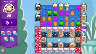 Candy Crush Saga LEVEL 4574 NO BOOSTERS (new version)🔄✅