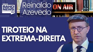 Reinaldo – Aos palavrões, com gestos obscenos, Eduardo ataca Marçal. Extrema-direita caduca!