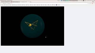 Bouncing ball in a sphere in vpython