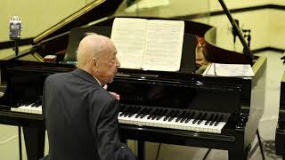 Paul Badura-Skoda teaches Jose Silberstein Schumann Humoreske