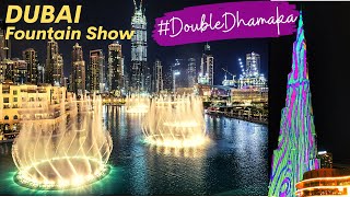 Dubai Fountain Show 4K  |  Burj Khalifa Light Show (2021) #dubai #dubaifountain #burjkhalifa