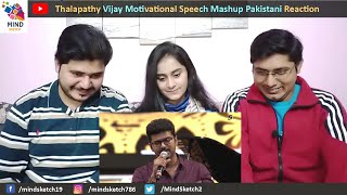 Thalapathy Vijay Motivational Speech Mashup | Pakistani Reaction