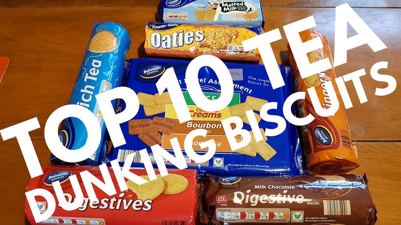 *Dunking Biscuits* All Time Top 10 Biscuits To Dunk In Your Tea - YouTube