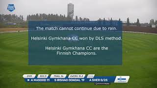 Finnish Premier League || Finnish Champioship Final: Empire Lions v Helsinki Gymkhana Cricket Club