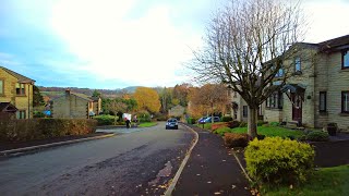 Whaley Bridge Town Walk, English Countryside 4K