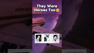 They Were Heroes Too😔🙏 #aviation #shorts #jal123 #viral #edit #sad #planecrash #pilots #747 #hero