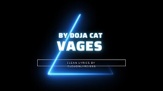 Vegas by Doja cat ( Clean Lyrics )