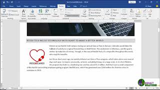 27 how to Find synonyms with the thesaurus in office word 2019