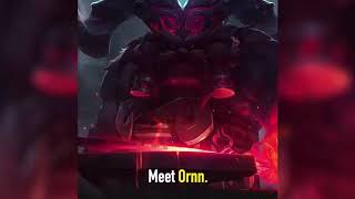 Meet Ornn, the Fire Below the Mountain | League of Legends Champion Reveal