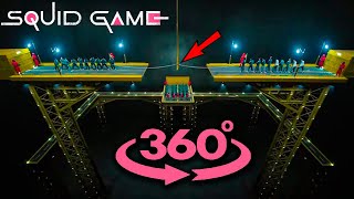 VR 360° Squid Game  -  Stick to the Team (4 series) / 360 VIDEO 4K