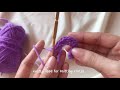 how to crochet สอนถักโครเชต์พื้นฐาน✨▼・ᴥ・▼