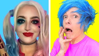 Trying EVEN MORE Spooky Halloween SFX Makeup by 5 Minute Crafts and TikTok