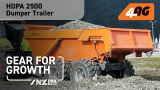 HDPA 2500 Dumper Trailer | 4AG Farm Machinery