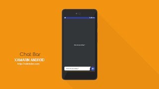 Xamarin Android Tutorial - Chat Bar