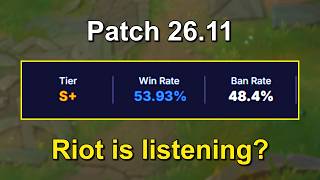 Good Changes are COMING?! (Patch 26.11 Preview)