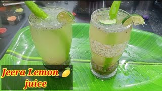 Jeera Lemon Juice | Healthy Summer Special Juice  | @ Sirisha's smart vlogs