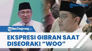 Momen Gibran Disoraki Wooo saat Hadiri Peringatan Harlah NU, Hanya Menunduk Disapa Yahya Cholil